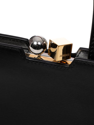 Le Salon Clutch in Schwarz
