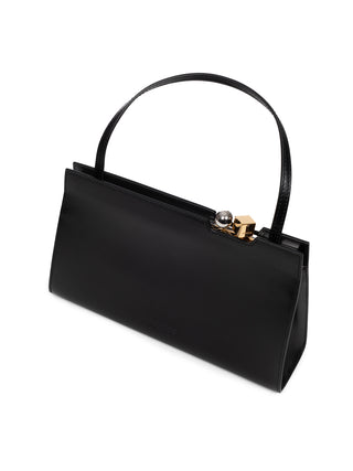 Le Salon Clutch in Schwarz