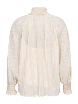 Bluse Aster in Cream