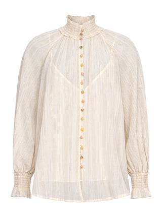 Bluse Aster in Cream