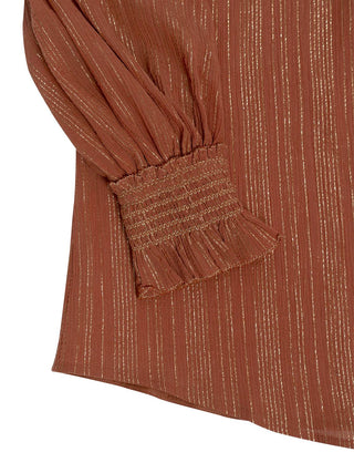 Bluse Aster in Tan