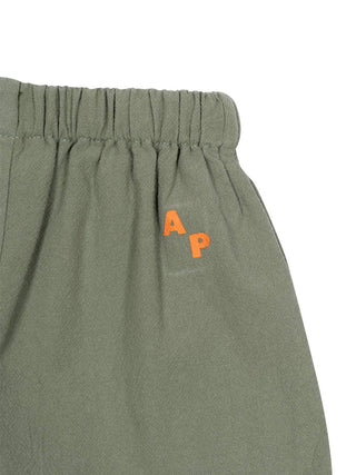 Rustikale Shorts aus Baumwolle - Kaki