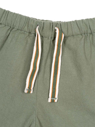 Rustikale Shorts aus Baumwolle - Kaki