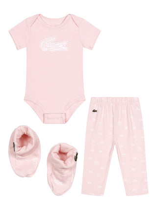3-teiliges Erstlings-Set - Rosa