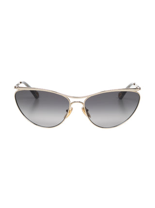 Cat Eye Sonnenbrille mit grauem Glas