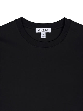 T-Shirt aus Baumwolljersey und Crinoline