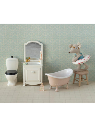 Badewanne, Maus - Rose