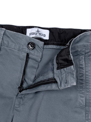 Cargohose mit Kompass-Logo-Patch - Grau
