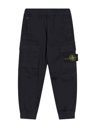Cargohose mit Kompass-Logo-Patch - Navy