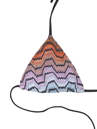 Bikini mit Zick-Zack-Muster