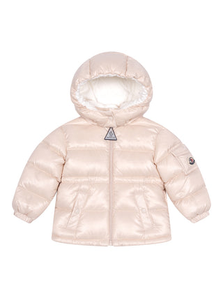 Maire Daunenjacke mit Kapuze - Rosa