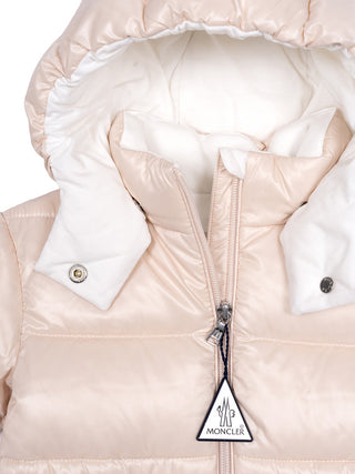 Maire Daunenjacke mit Kapuze - Rosa