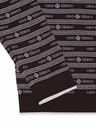 Poloshirt mit Logo-Allover