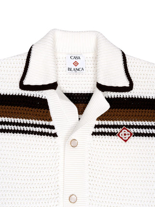Gehäkeltes Poloshirt
