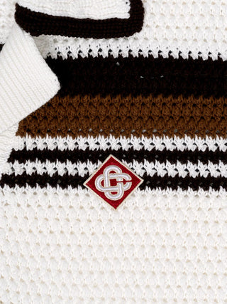 Gehäkeltes Poloshirt