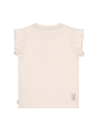 Relaxed Fit Tshirt Artwork - Creme