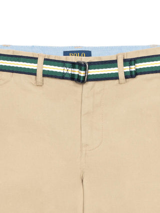 Slim-Fit Hose Bedford aus Twill Khaki