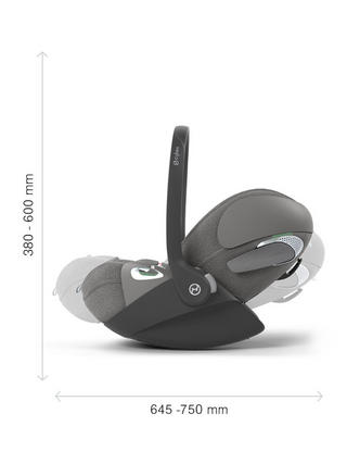 Cloud T I-Size Plus Babyschale Mirage Grey