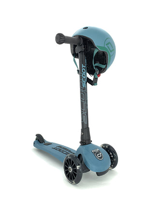 Highwaykick 3 LED Roller für Kinder - Steel