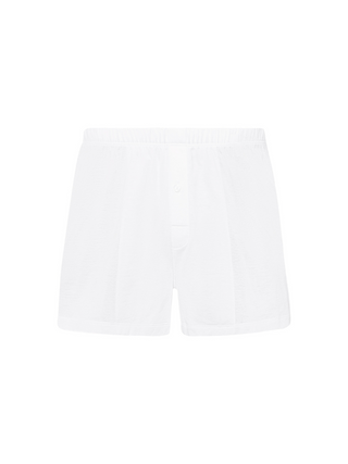 Cotton Sporty Boxershorts - Weiß