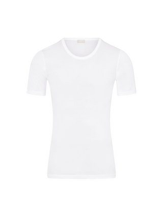 Cotton Pure Shirt 1/2 Arm - Weiß