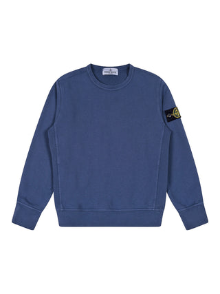 Sweatshirt mit Kompass-Logo - Blau