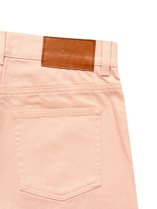 Jeans mit Gold-Applikationen