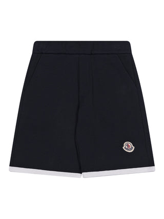 Sweatshorts aus Baumwolle - Navy