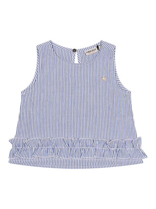 Chloe Bluse Light Blue