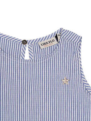 Chloe Bluse Light Blue