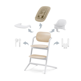Lemo 4-in-1 Set - Sand White
