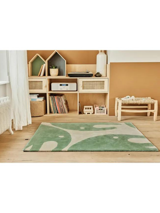 Elephant Kinderzimmer-Teppich 120 x 170 cm - Hellgrün