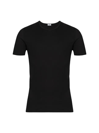 Pure Comfort T-Shirt Kurzarm Rundhals - Schwarz